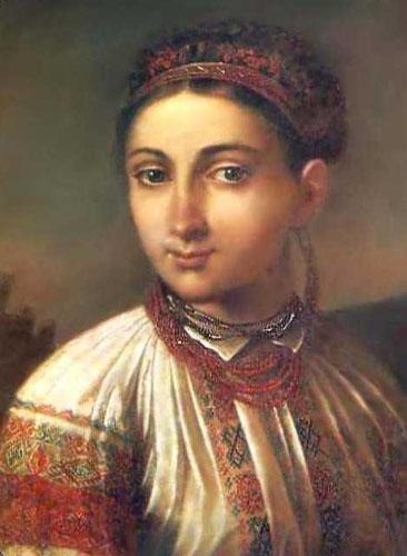 Vasily Tropinin Girl from Podillya,
